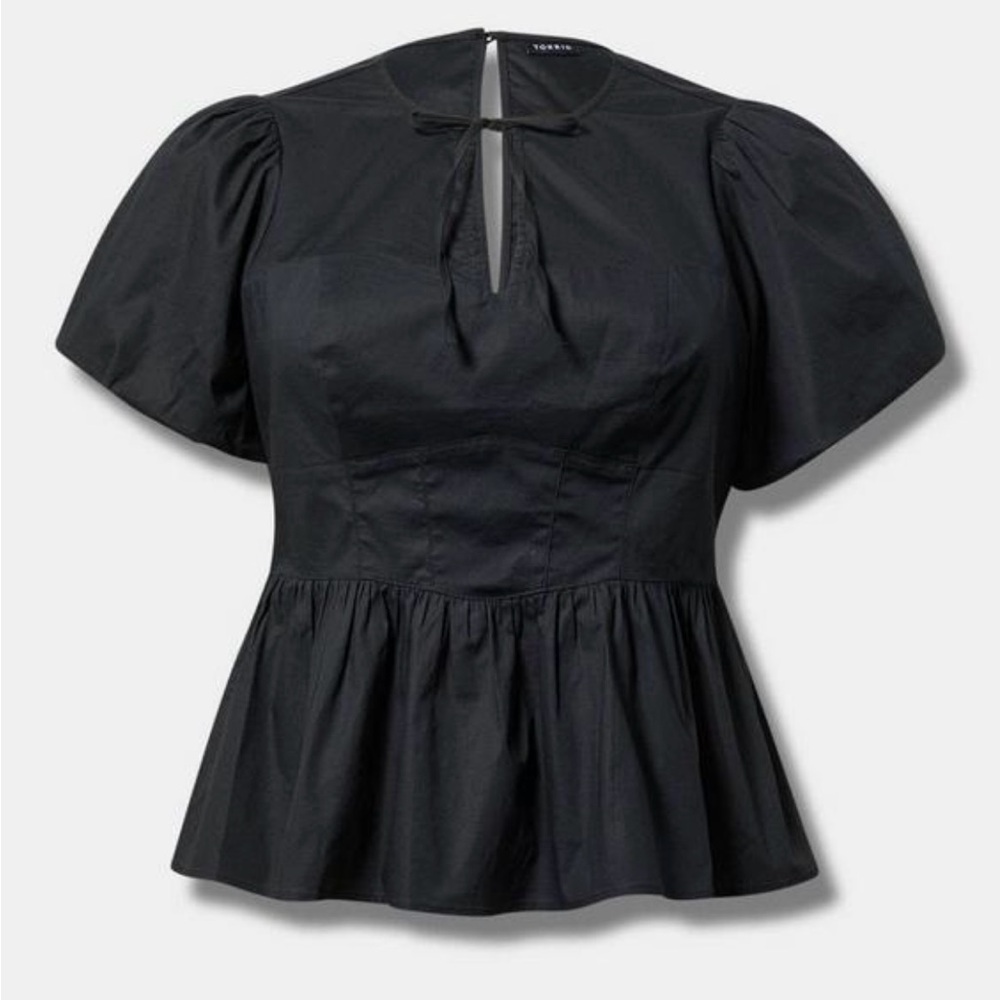 Torrid Peplum Sweetheart Top